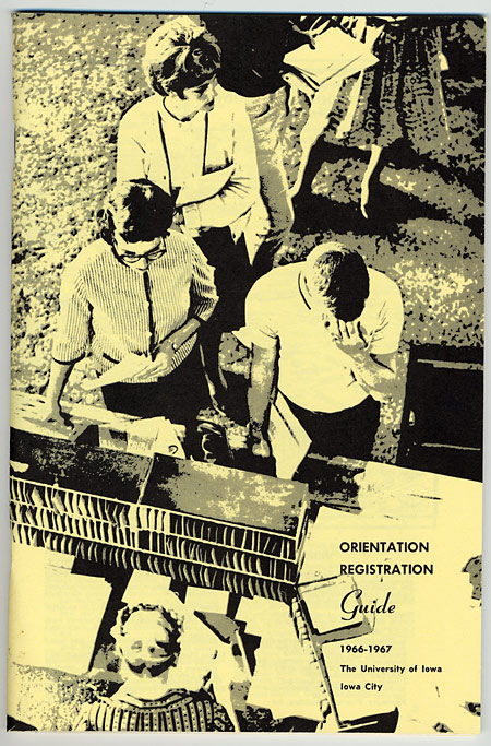 Orientation Registration Guide cover, 1966 