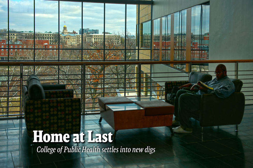 Home at Last--College of Public Health settles into new digs 