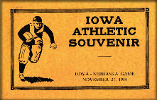 poster: Iowa Athletic Souvenir