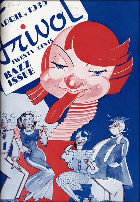 Frivol cover, April 1935