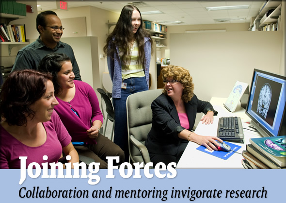 Joining Forces - Collaboration and mentoring invigorate research