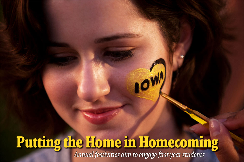 Putting the Home in Homecoming--Annual festivities aim to engage first-year students 