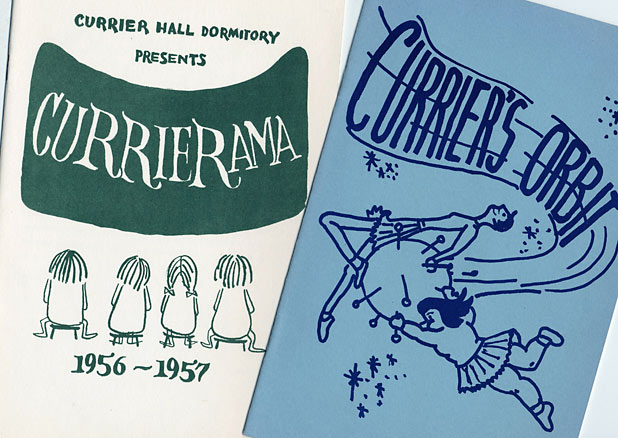 Currier Hall student handbooks, 1956 and 1960