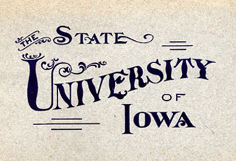 Cover from the August 1904 Bulletin of the State University of Iowa New Series No. 90