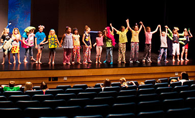 Children at Play--Alumni-run theater program in Osage spurs kids’ creativity