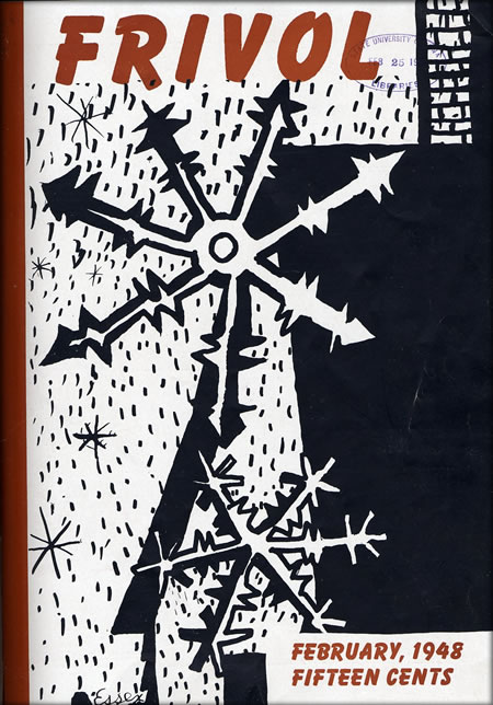 Frivol cover, February 1948