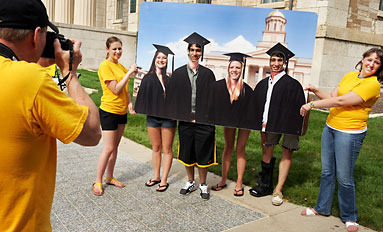 On Iowa!--New kickoff events give first-year students a running start