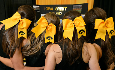 Where Black and Gold Take Hold--At annual FRY Fest trade show, Hawkeyes always dominate