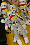 Of course there are Hawkeye sock monkeys.
